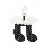 CLUT STUDIO Melody Angel Keyring - BLACK