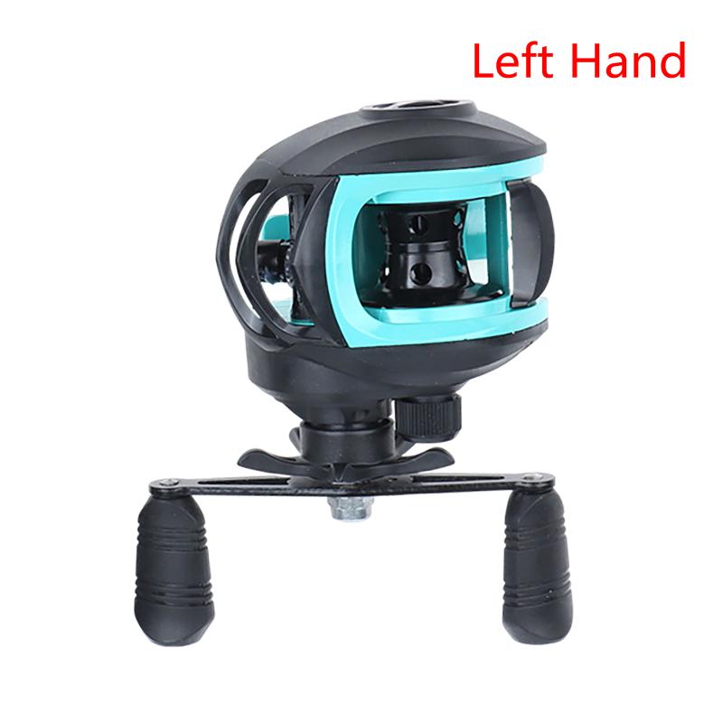 Anti-Backlash Droplet Baitcasting Reel 18+1BB 7.2:1 High Speed for Beginner Lure Angling New Learners Left Hand