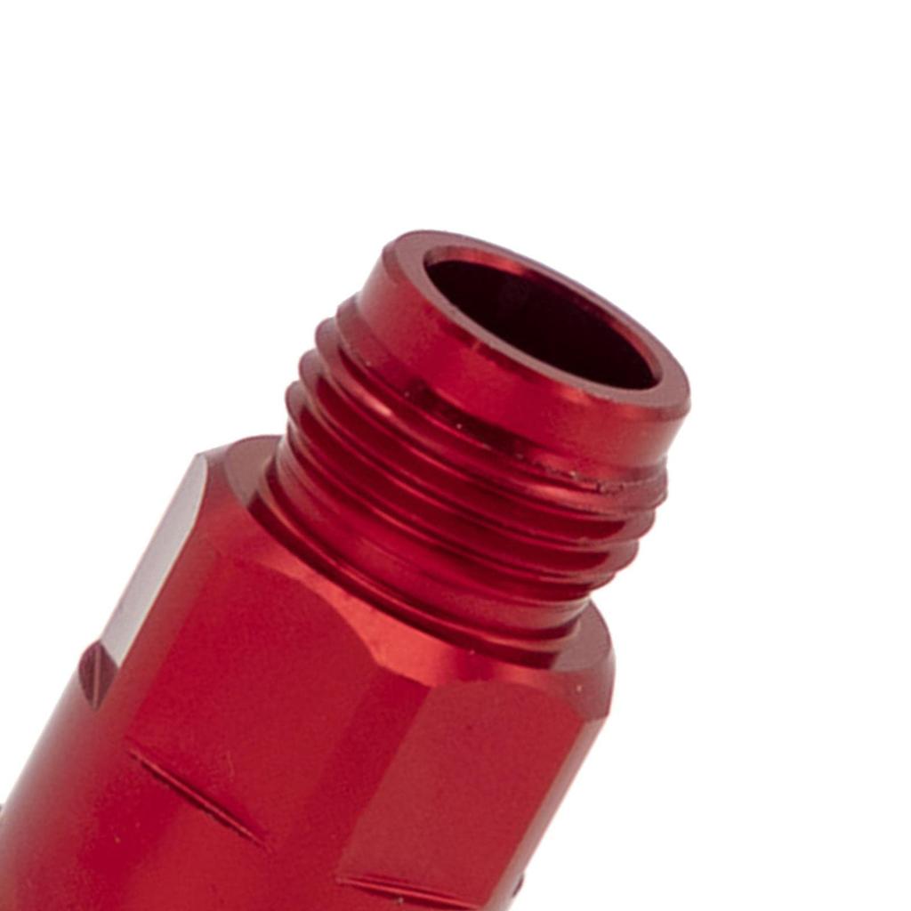 Spray Gun Cup Adapter Aluminum Connectors for Paint Cup Conversion Fit with M16x1.5 Thread Durability Leakproof Design