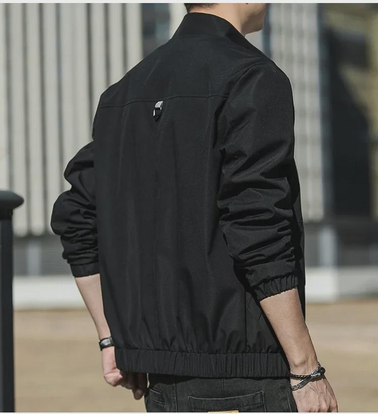 Men's Casual Korean Style Stand Collar Autumn Jacket
