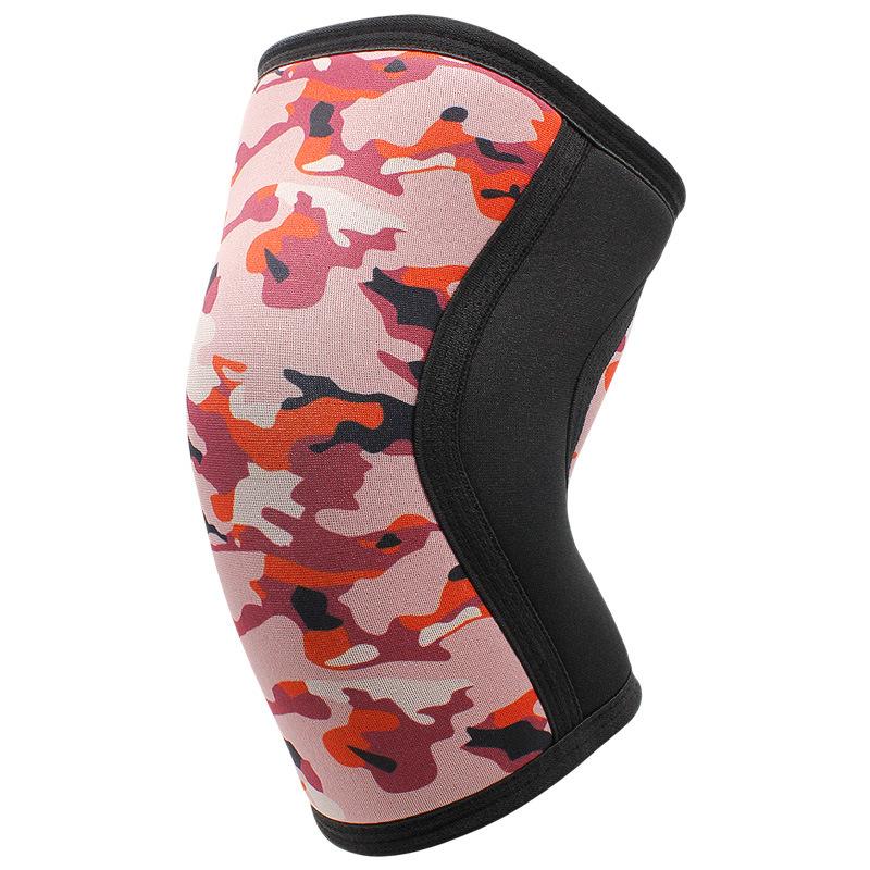 

1 шт. приседание 7 мм наколенники накладки поддержка тренажерный зал спортивный компрессионный неопреновый протектор колена для тяжелой атлетики M