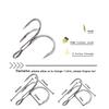 FishKing 1PC Soft Bass Lure Insect Lure With Sharp Hooks Weight 3.4G 4.7G Big/Small Size