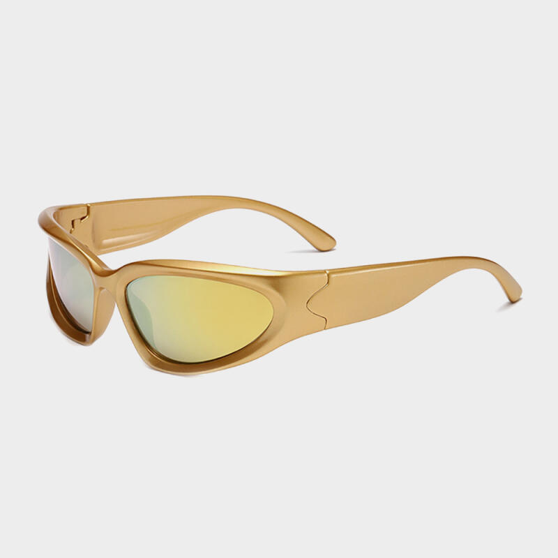 NeoRetro 3332 Retro Polarized Sunglasses C5 MIRROR GOLD