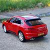 1/32 Scale Cayenne Turbo Macan SUV Metal Diecast Car,Alloy Toys Cars Models Trucks with Light and Sound for Boys Children Kids Off-road Vehicles Hobby