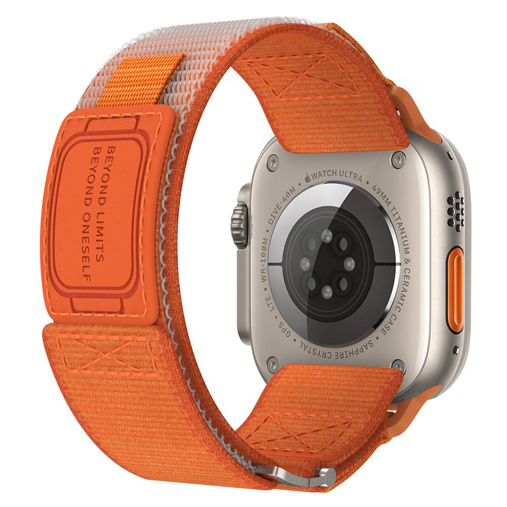 For Apple Watch Series 10 42mm/9 8 7 41mm/SE (2023) SE (2022) SE 6 5 4 40mm/3 2 1 38mm Nylon Watch Strap Magic Tape Replacement Band