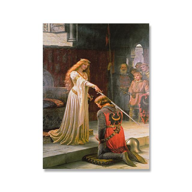 

Эдмунд Лейден художественный постер честь холст картина настенная картина принт ретро принты скандинавский скандинавский домашний декор для гостиной безрамочный 21cm×30cm NoFrame