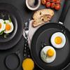6pcs Nonstick Fried Egg Rings Round Hamburger Patties Mold Household Egg Mold  Home