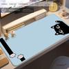 HYBXAXC Office Game Cute cat Mouse Pad Large Square Computer Table Mats Rubber Anti-slip Mousepads Small Decor Desk Pads playmat