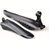 2pcs  Bicycle Mudguards, PA Nylon Front & Rear Mudguards, Carbon Fiber Pattern Bike Fenders Set, Cycling Road Mountain Bike Accessories