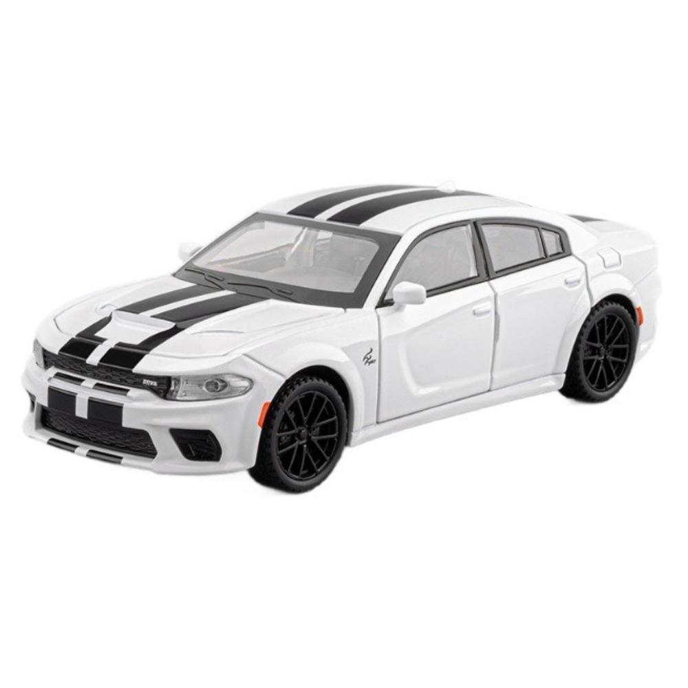 1/32 DODGE Charger SRT Hellcat Legierung Sportwagen Modell Diecast Spielzeug Muscle Vehicles Automodell Simulation Ton und Licht Kindergeschenk