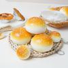 Mini Sesame Bread Squeeze Soft Slow Rising Simulation Food Squeeze Toy Keychain Pendant Stress Relief Gift For Kids Adults