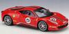 Ferrari 458 challenge #5 red model bburago 26302