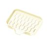 Wavy Pattern Silicone No-Drill Soap Dish & Drain Mat Rack