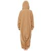 SAZAC Fleece Kigurumi Faultier Erwachsene Einheitsgröße 2784