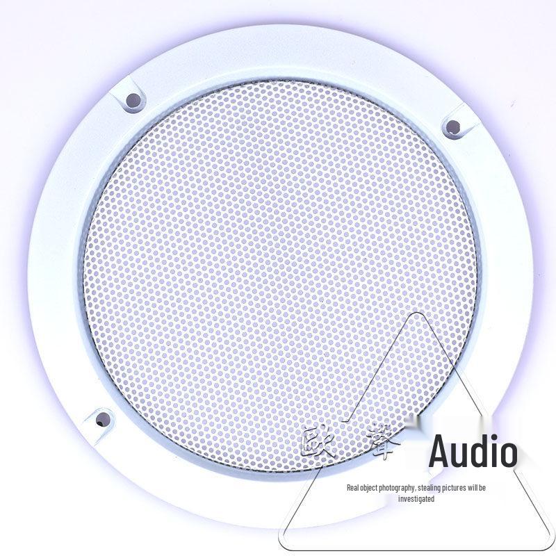 2-inch to 10-inch Speaker Grille Metal Protective Covers and Decorative Rings for DIY