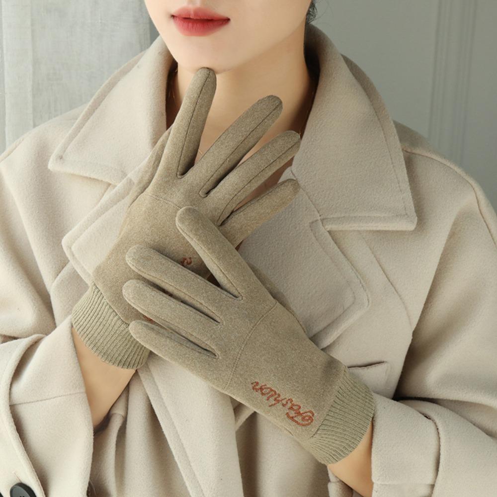 Full Finger Touch Screen Gloves Warm Driving Mittens New Winter Gloves  Women Men