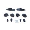 BHL514+BHL515 Headlight Holder Mount Repair Bracket Tab Set Left Right Side for Mercedes C Class W204 S204 C204 2007-2014 CL203 A2048201114
