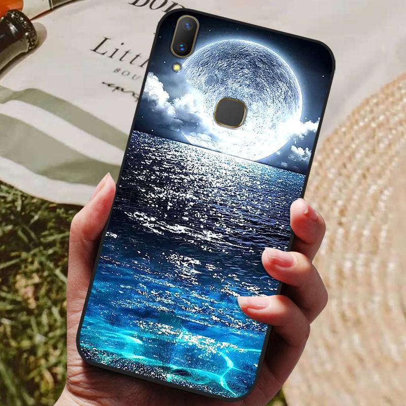 For Vivo Y85 Case 1723 V9 Silicon Back Cover Phone Case for Vivo V9 Youth Cases Soft Bumper Coque for Vivo 1727 1726 Fundas