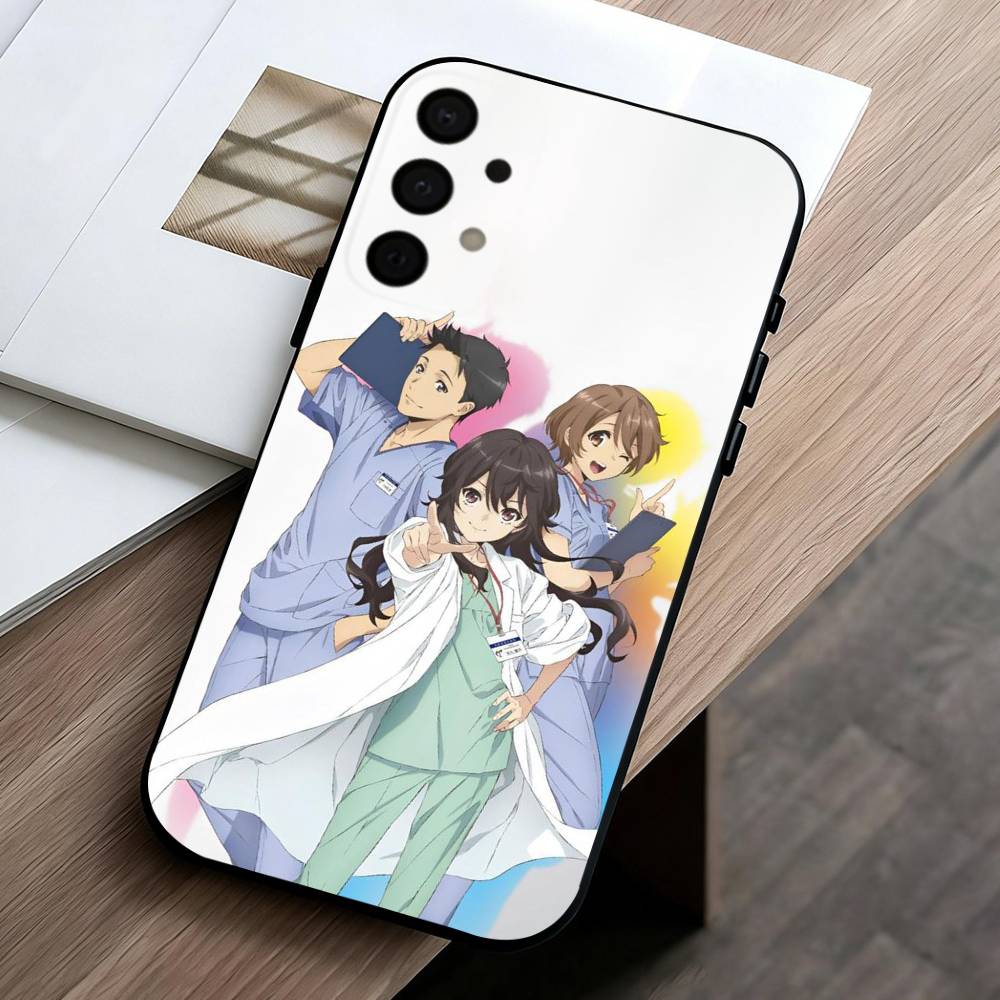 

Manga Ameku M.D. Doctor Detective phone Case For Samsung Galaxy A73,A72,A71,A70,A53,A52,A51,Others Soft Black Shell Samsung a73 5g