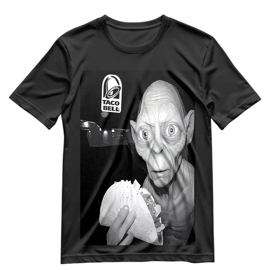The Lord Of the Ring T Shirt Gollum Taco Bell shirt Funny Graphic Tee S-XXXL 4XL