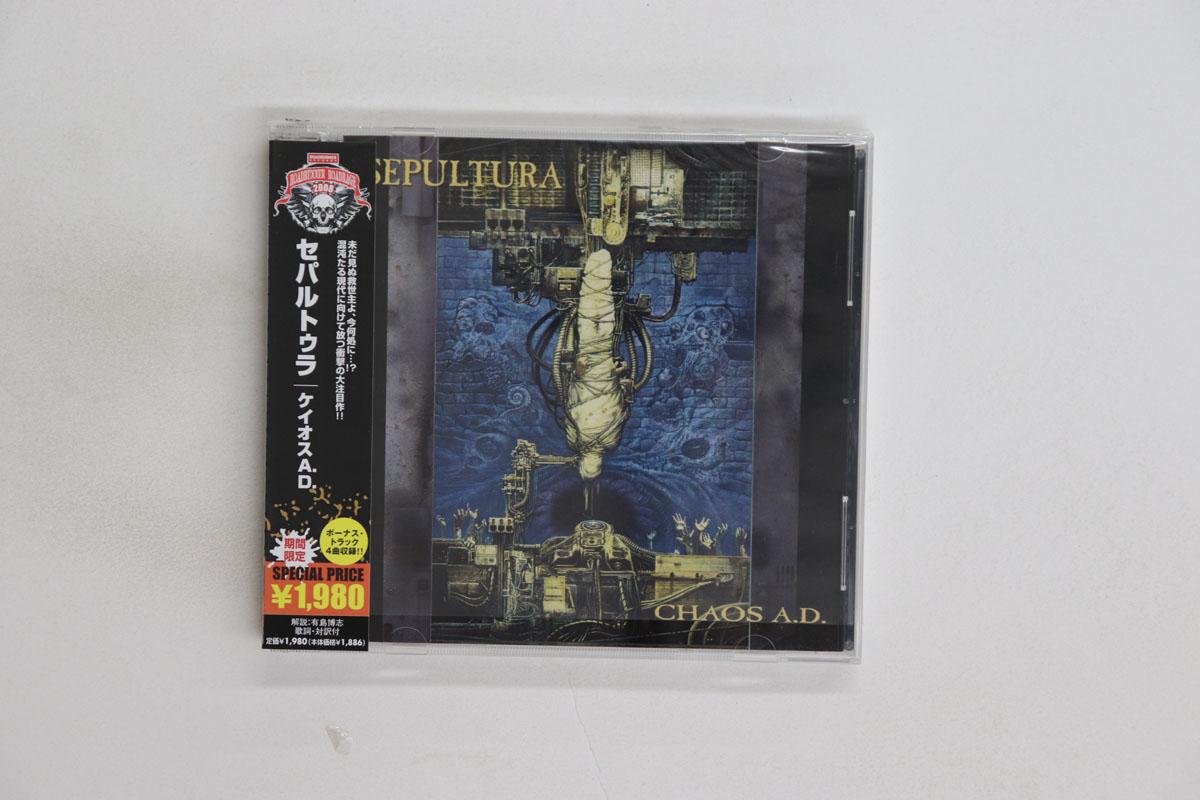 CD SEPULTURA  CHAOS A.D. RRCY25036 Warner Music Ja 2007 Japan Obi Metal Used
