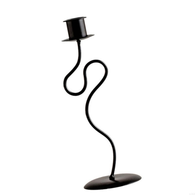 62KD Multipurpose Twisted Iron Holder with Detachable Designs for Easy Storage