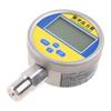 Digital Hydraulic Industrial Pressure Gauge Lower Mount Battery Powered Large LCD Dispaly Reset Function 5 Units Durable