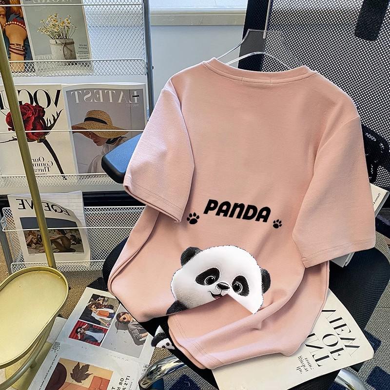 Γυναικείο 2024 Άνοιξη/Καλοκαίρι Φαρδύ Λαιμόκοψη Στρογγυλή Λευκό T-Shirt - Κοντομάνικο, Ευέλικτο, Μήκους Μέτριου, Μοντέρνο Τοπ