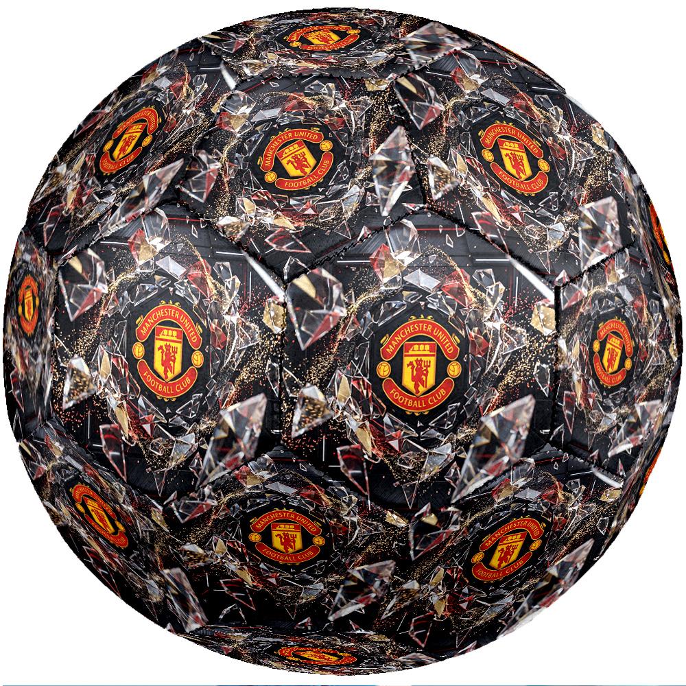 Pallone da calcio tema Manchester United Taglia 5 Pallone da calcio Tocco Morbido Pallone da calcio per Allenamento Professionale per Sport all'Aperto