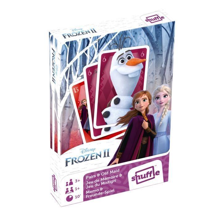 Shuffle card game 2 Frozenen 1 2 box of 25 pieces