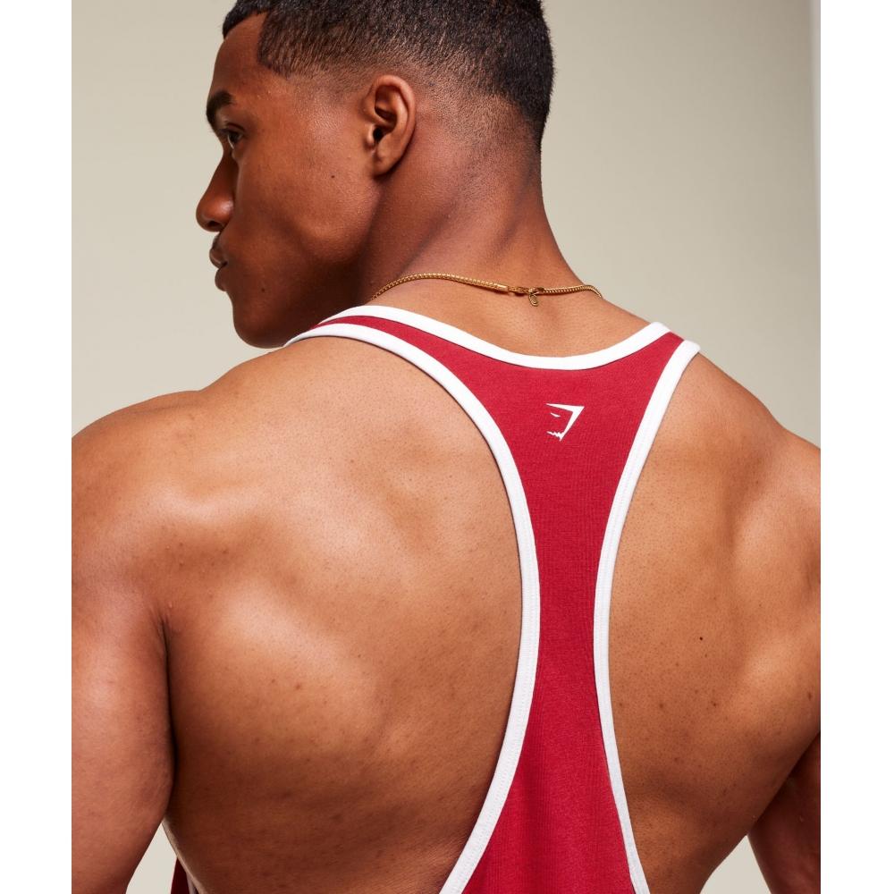 Gymshark Gslc Ringer stRinger Conditioning Red A2c1l Rbwv