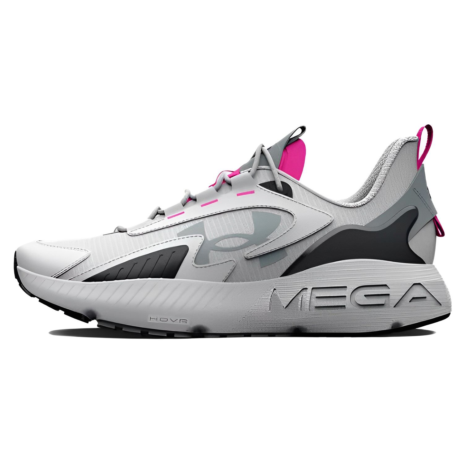 Under Armour HOVR Mega 3 Unisex White Pink 3026629-100 40.5