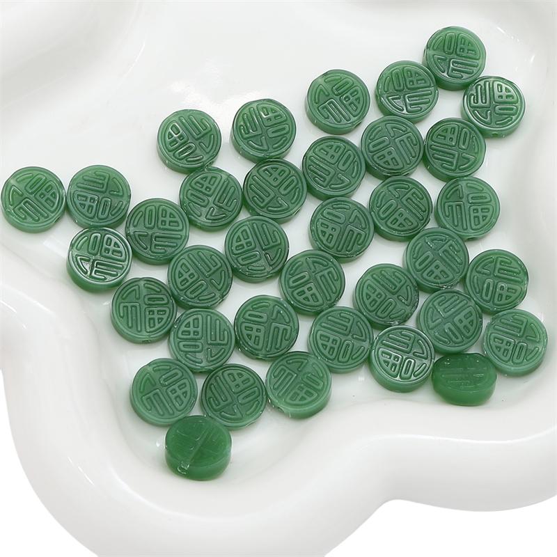 

10 шт. хрустальные бусины в виде тыквы и сливы, свободные бусины-разделители для DIY браслета, ожерелья, изготовления ювелирных изделий 03 12mm 10pcs зелёный