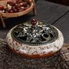 Large Aroma Censer Ceramic Sandalwood Stove New Incense Burner  Home Decoration