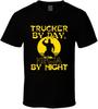 Trucker Ninja by Day by Night Graphic T-shirt