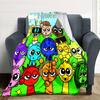 Customizable SPRUNKI2 Throw Blanket – Personalized Name, All-Season Cozy Snug Blanket, Machine Washable, Personalized Blanket