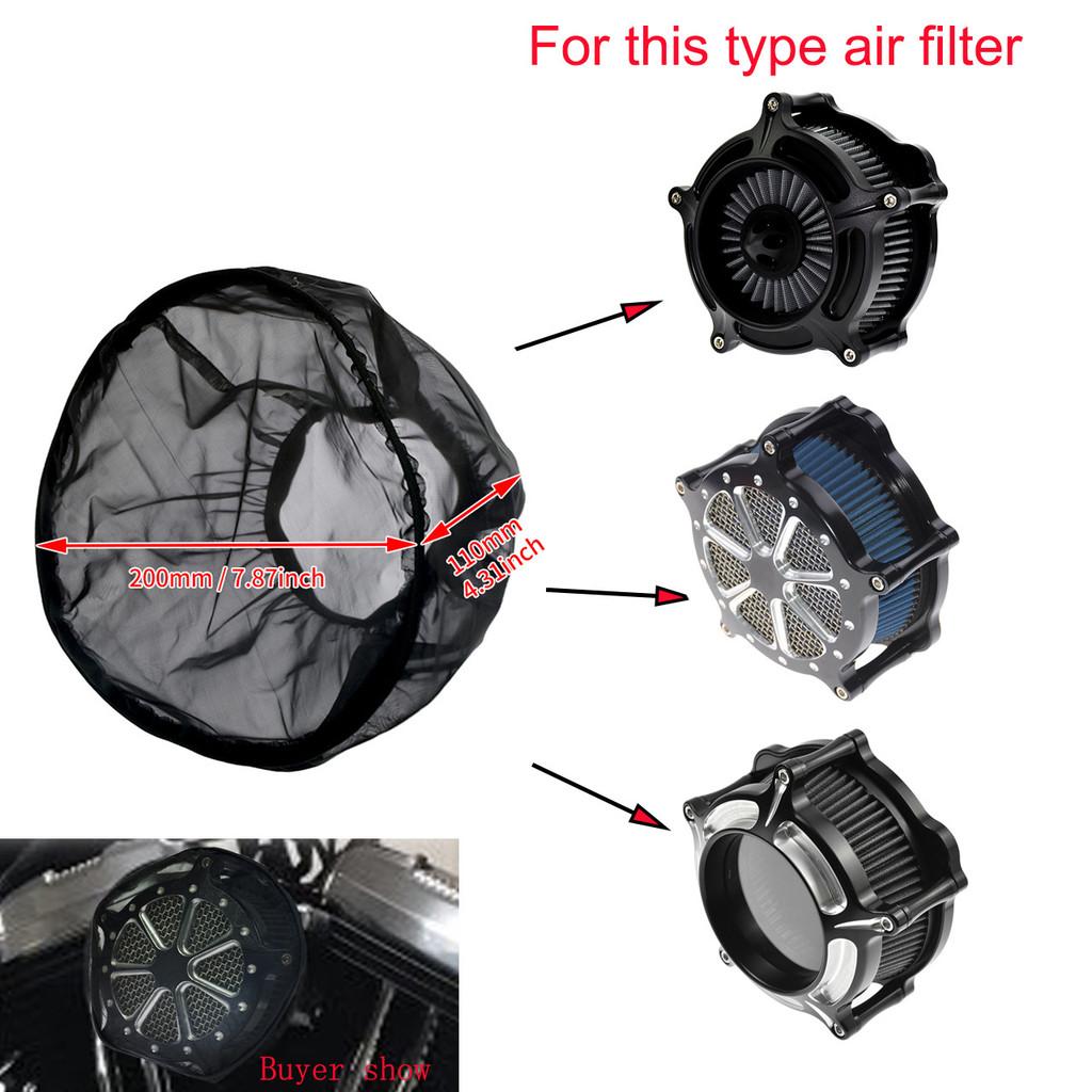 

Filter Air Durable Cover Waterproof Air Intake Cover For Softail Sportster And