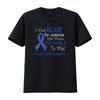 Womens Colon Cancer T Shirt For Someone Who Means The World To Me Black Vintage Washed Unisex Homme Fashion Stretched Soft