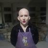 Halloween New Arrivals: Latex Granny Mask Headgear Old woman, bald man, mask