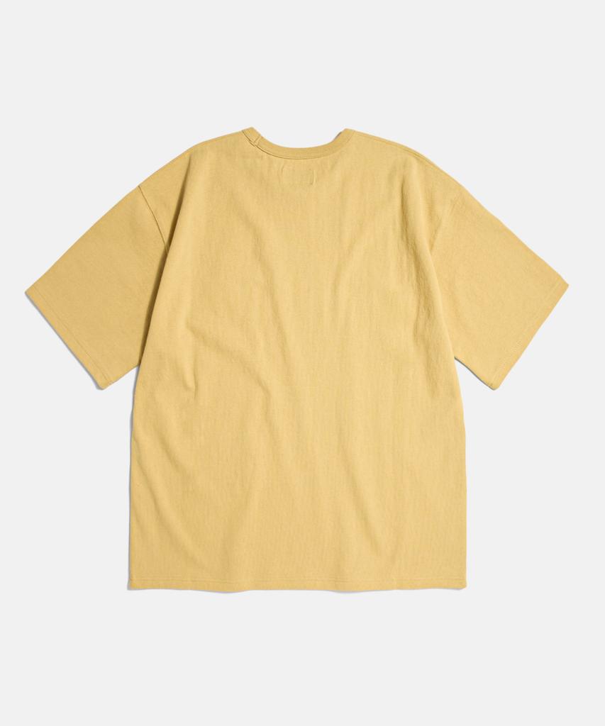 ESPIONAGE Surfin Heavyweight Tee Vintage Yellow