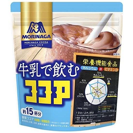 Morinaga Seika Milk Drink Cocoa 180g 4 Pieces