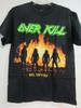 OVERKILL OFFICIAL MERCH FEEL THE FIRE BAND CONCERT MUSIC  MEDIUM Unisex T-Shirt