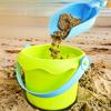Non-Toxic Children'S Beach Toy Set Baby Playing In Water And Sand Shovel Beach Bucket Sand Digging Tool Plastic Bucket Watering Toy Sets