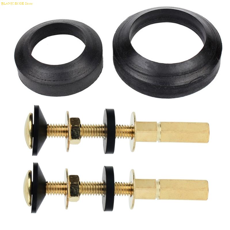 K1AE Sturdy Carbon Steel Toilet Bolts Set for Leakproof and Long Time Use