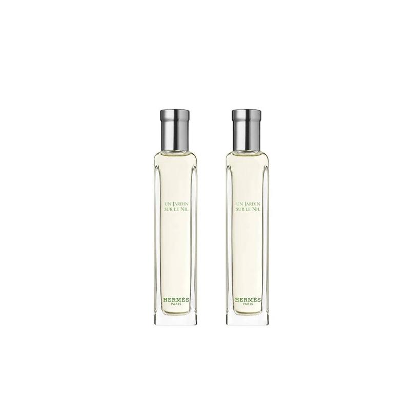 Hermes Nile Garden unisex eau de toilette sample size trial size eau de toilette EDT orange peony 2609460 2609460-15ml*2