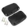 Motorcycle Front Rear Brake Reservoir Master Cylinder Covers For Harley Touring Road King Electra Street Glide FLH FLRT V-Rod