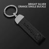 High Quality Car Key Accessories Leather Key Holder Ring For VW GTI Polo Golf Passat Scirocco Tiguan Jetta T-ROC Touareg Touran G444