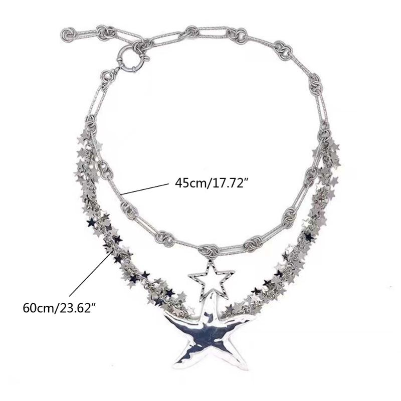 Temperament Niche Collarbone Chain Korean Student Simple Starfish Jewelry