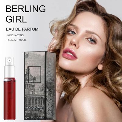 Profumo Feromoni 3ml Eau De Toilette per Donne Uomini Atomizzatore Confezione Stampata Artistica Campione Lady Profumo a Lunga Durata