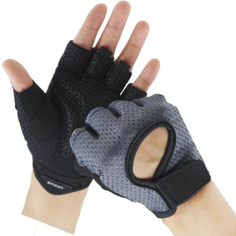 Fitness Half-finger Gloves, Women's Thin Yoga, Sports Equipment Training, Leaking Hands, Cocooning, Non-slip Horizontal Bar Gloves